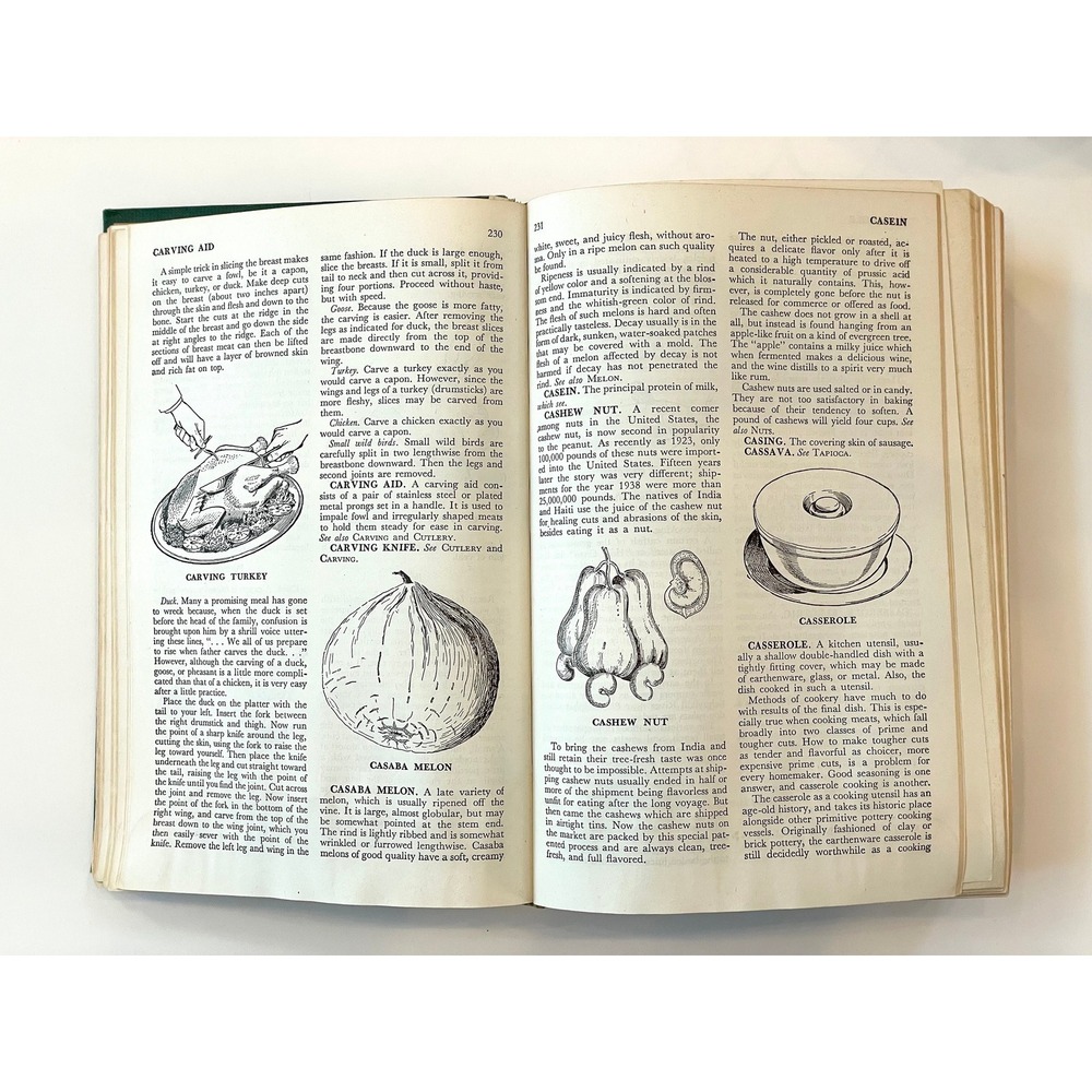 The Wise Encyclopedia of Cookery: 1949 Vintage Cookbook, Kitchen Decor - Picture 6 of 11